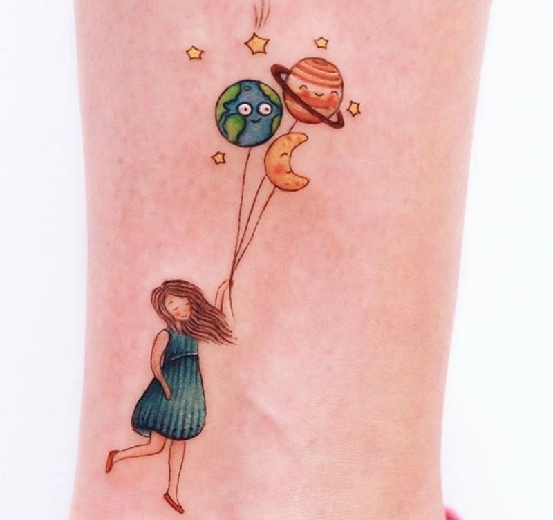 Kouzelná tetování, která vás vrátí do dětských let.