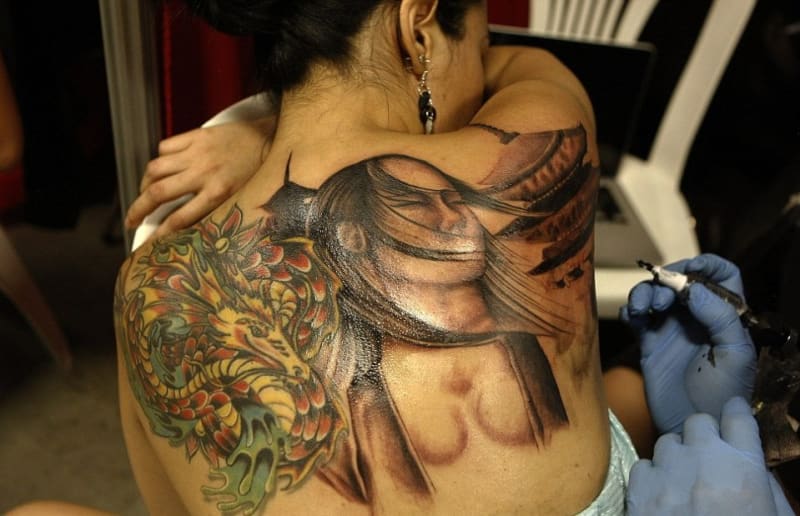 Festival tetování Expotattoo v Kolumbii - Obrázek 3