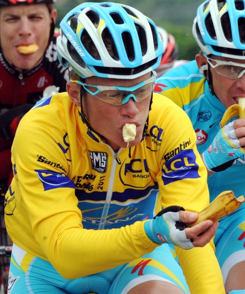 Banán u sportovců vítězí. A nemusí to být jen cyklisté.