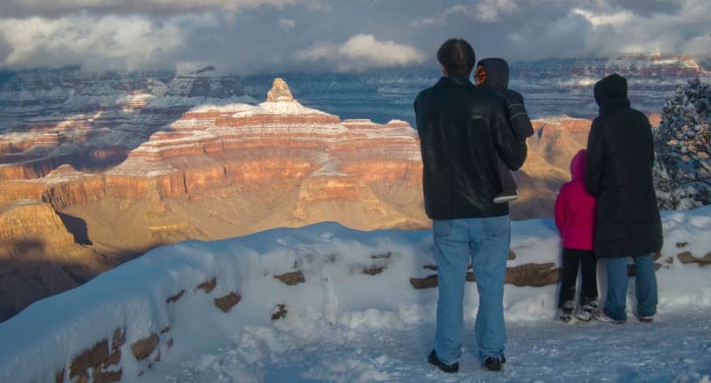 Grand Canyon a jeho nejkrásnější zimní fotografie - Obrázek 29