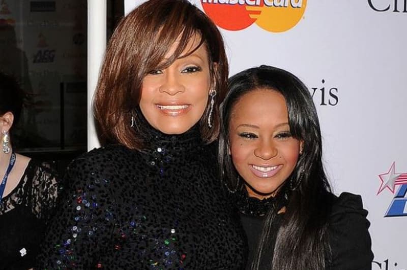 Bobbi se svou matkou, Whitney Houston