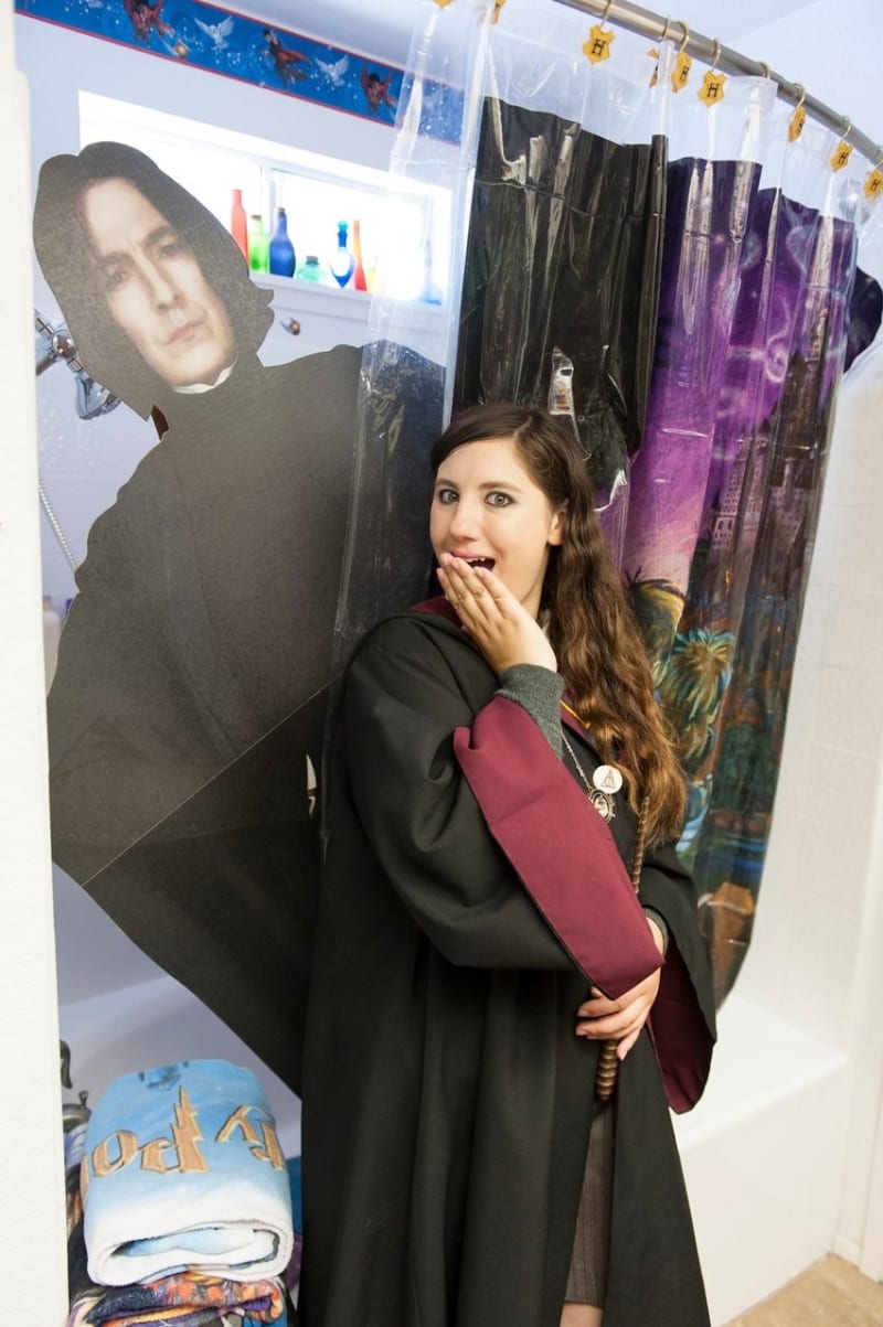 Katie má slabost pro Severuse Snapa.