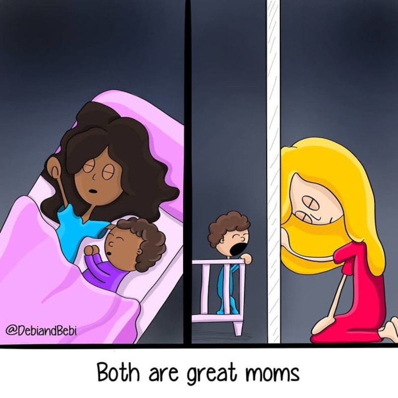 Komiksy o tom, jaké je ve skutečnosti mateřství 9