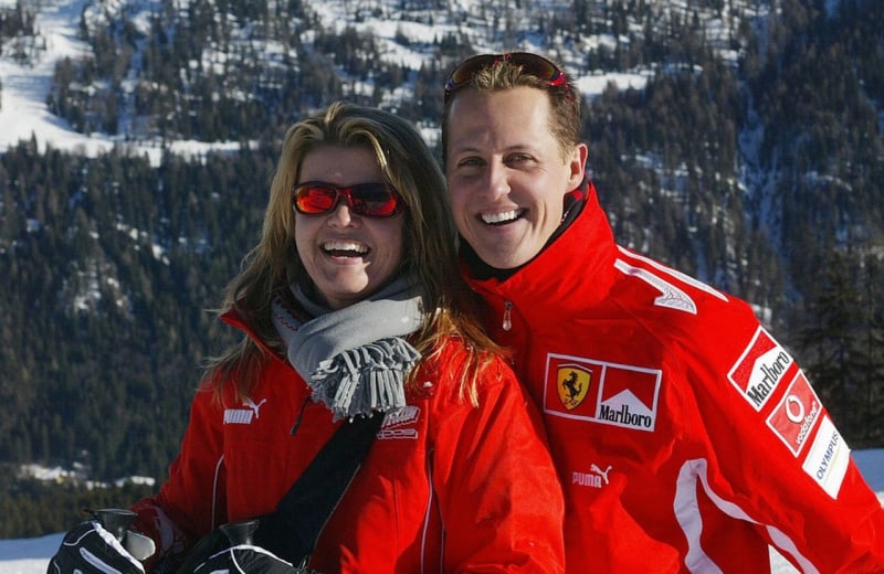 Schumacher s maželkou Corrinou