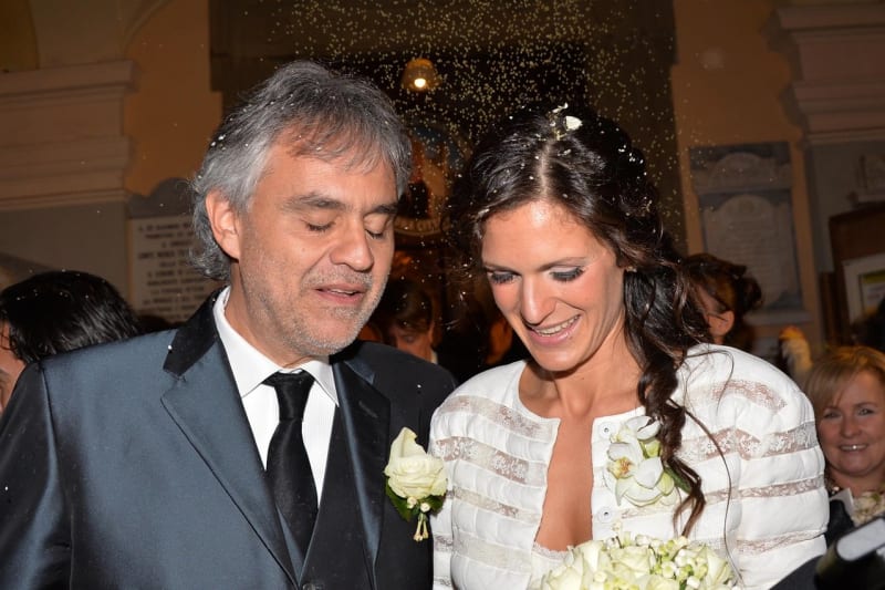 svatby 2014 - Andrea Bocelli a Veronika Bertiová
