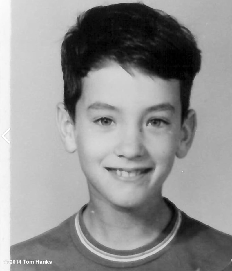 Malý Tom Hanks.