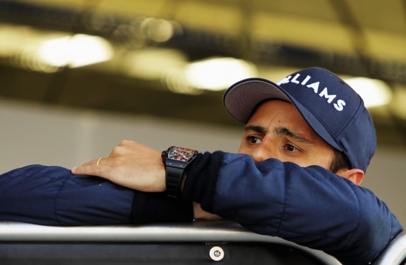 Felipe Massa vyrazil za Schumacherem do nemocnice v Grenoblu