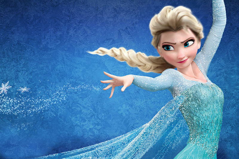 Elsa nemá tak krásné lesklé vlasy