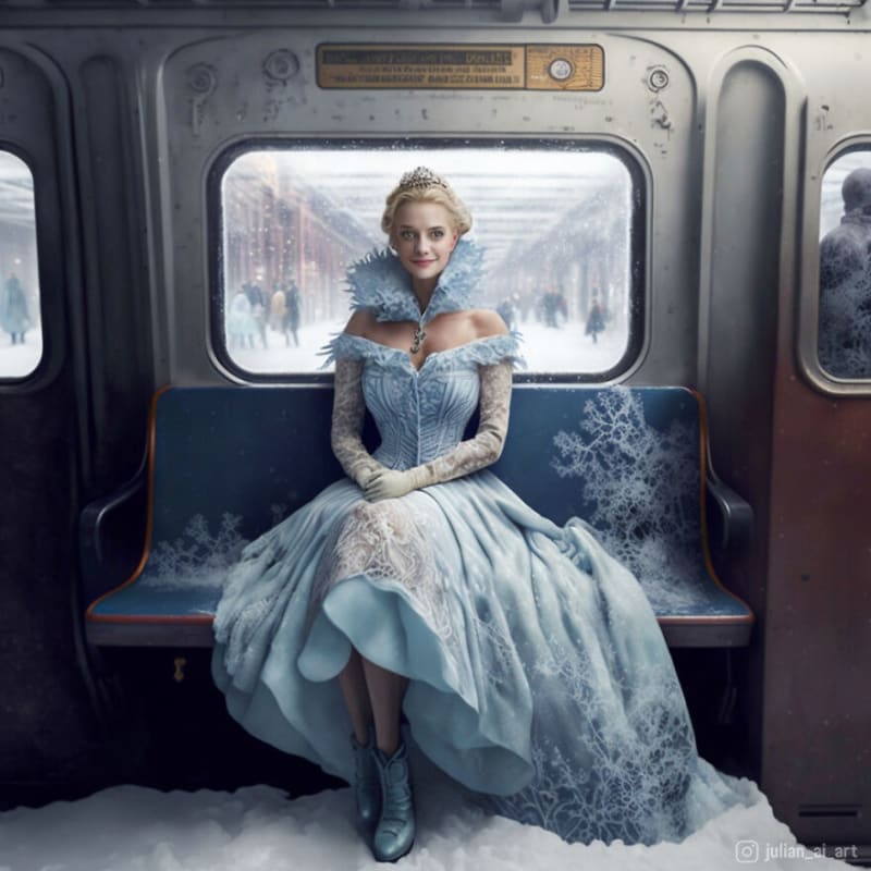 Elsa z Ledového království.