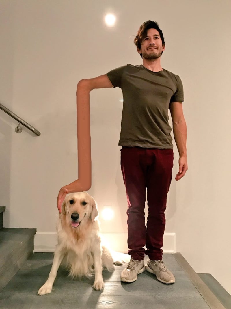 YouTuber chtěl upravit fotku sebe a svého psa - Obrázek 8