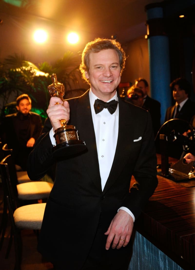 Colin dostal Oscara za nejlepšího herce v hlavní roli ve filmu Králova řeč