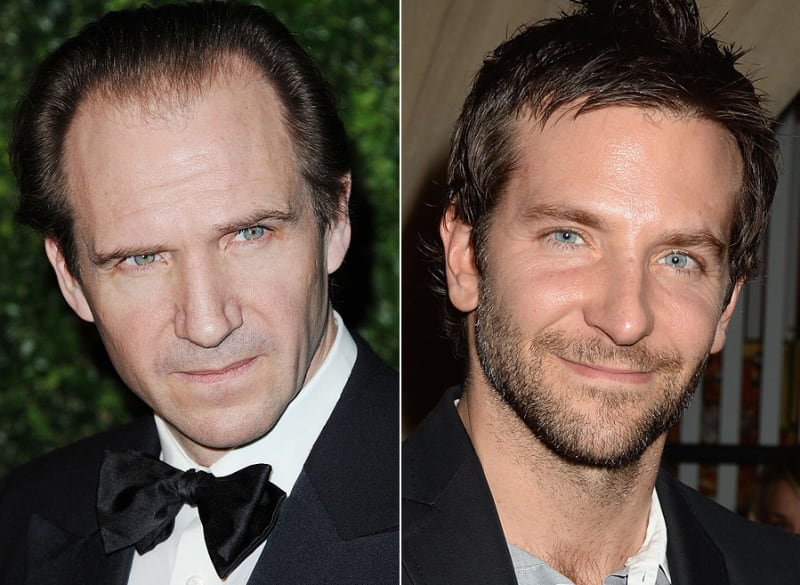 Herci Ralph Fiennes a Bradley Cooper