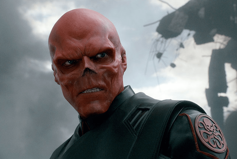 Takto vypadal Red Skull ve filmu Kapitán Amerika: První Avenger.