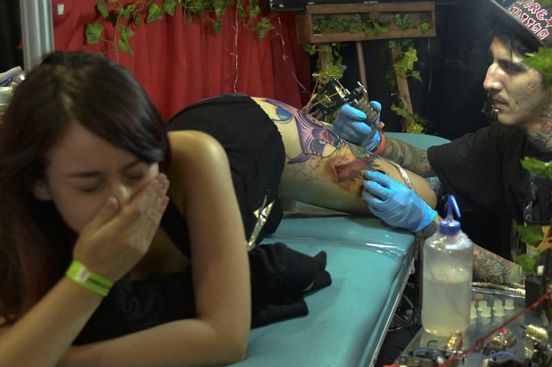 Festival tetování Expotattoo v Kolumbii - Obrázek 9