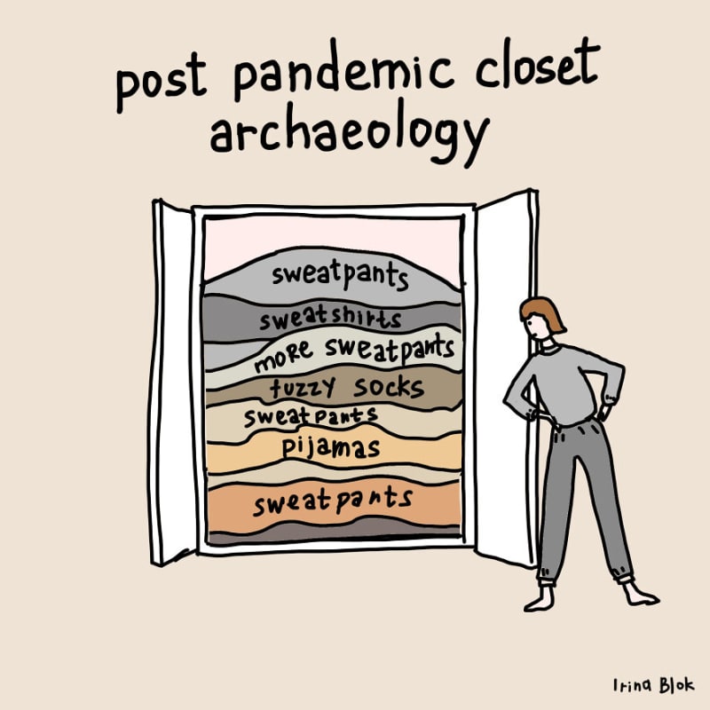 Ilustrace, které trefně ukazují život během pandemie 4