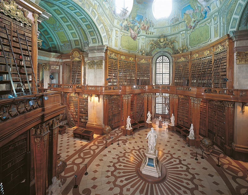 Rakouská národní knihovna, Vídeň, Rakousko