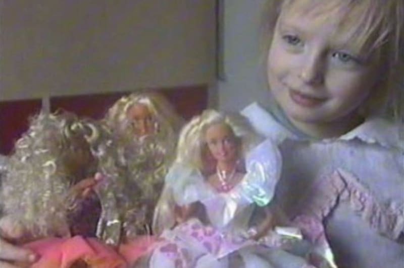 V šesti letech dostala svou první Barbie