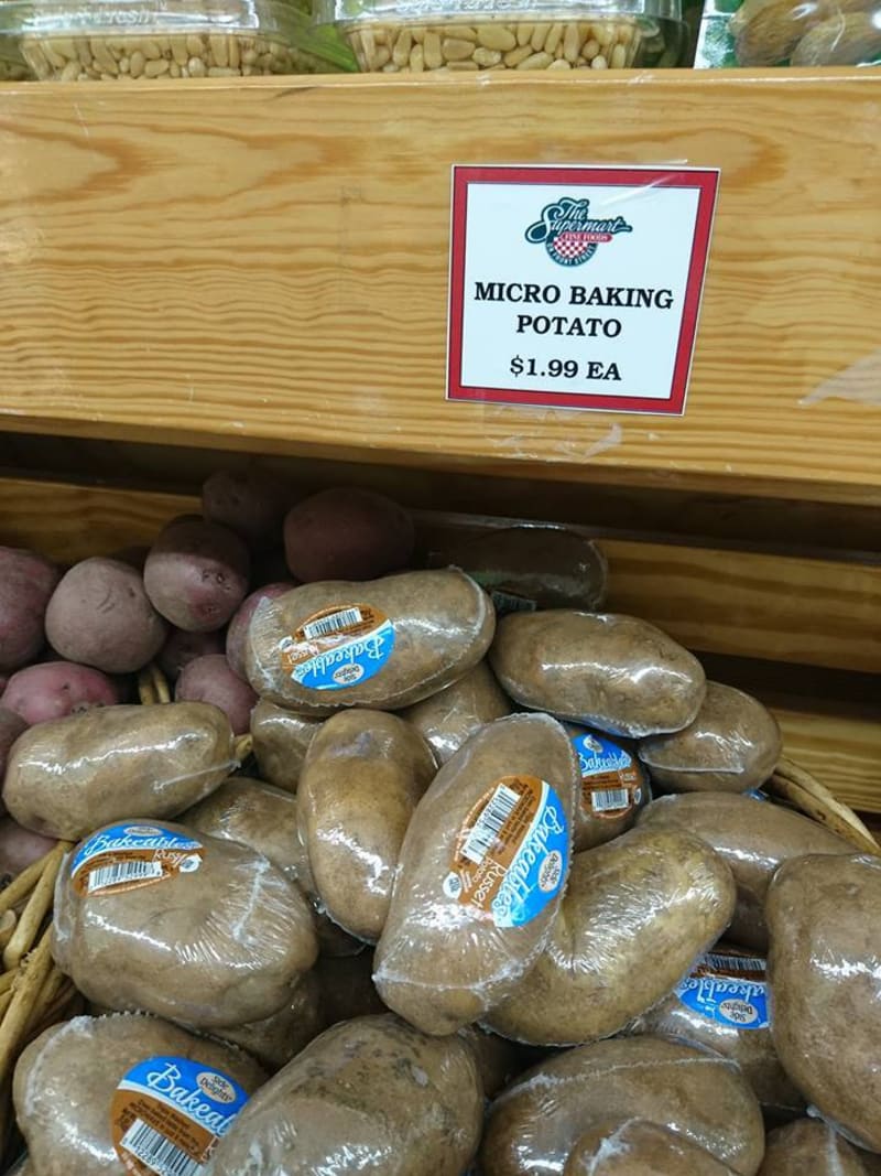 Každý brambor pěkně zabalit zvlášť