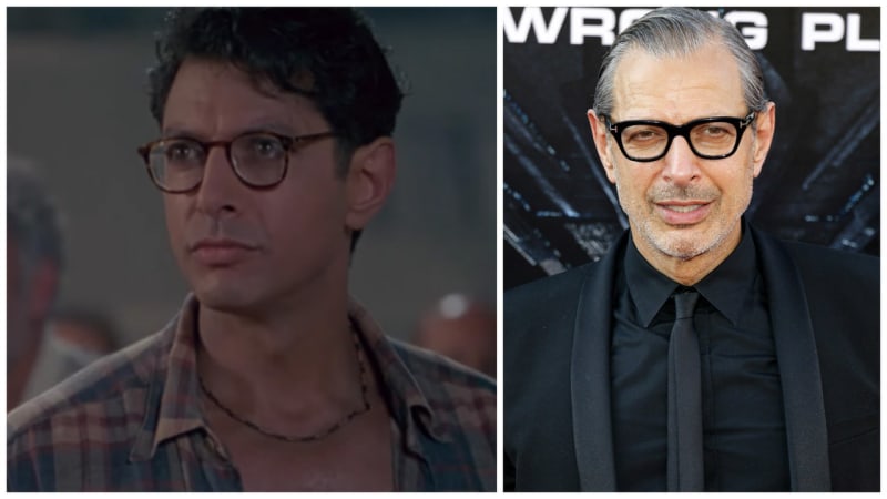 Jedna z hlavních hvězd filmů, Jeff Goldblum, platí i po šedesátce za velkého fešáka a sympaťáka.