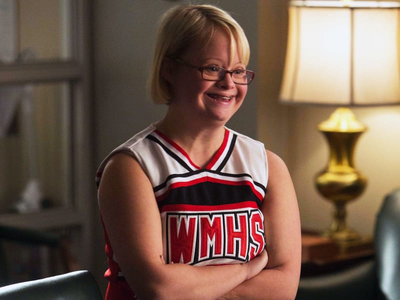 Lauren Potter (Becky Jackson, Glee) – Downův syndrom