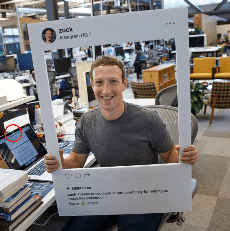 Mark Zuckerberg a jeho zakrytá webkamera