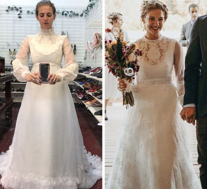 (Staro)nové svatební šaty 2