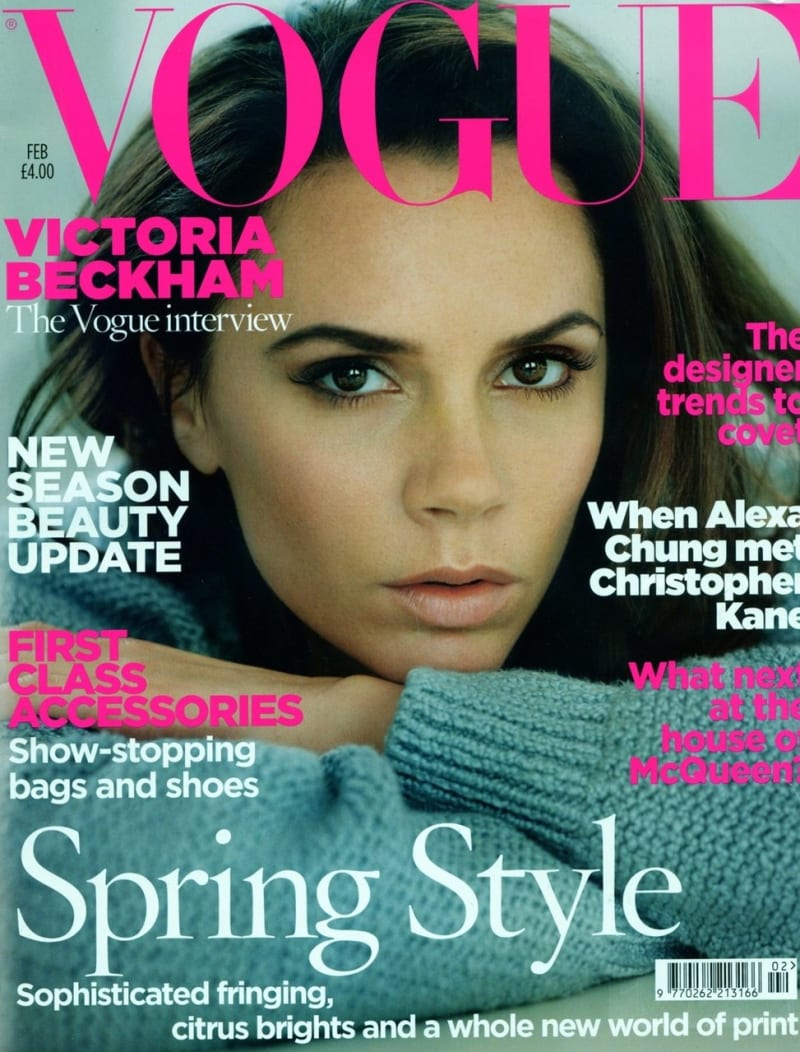 2011 - cover časopisu Vogue