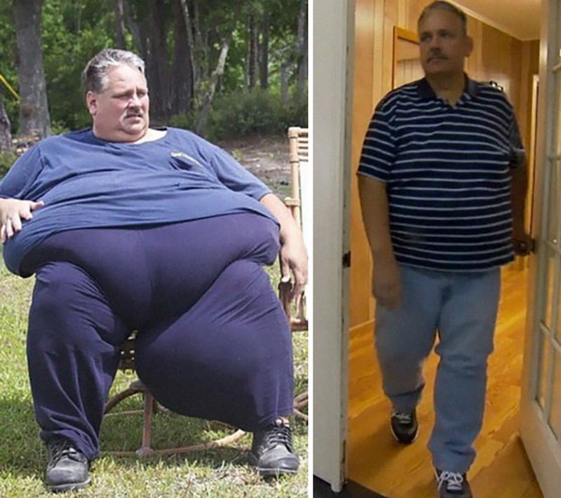 Chuck Turner vážil 314 kg a zhubnul na 196 kg