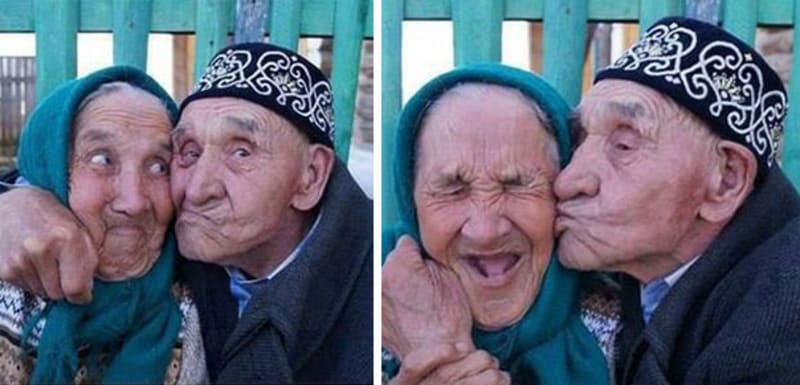 Ruský pár byl šťastně spolu 65 let.