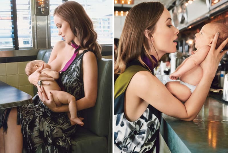 Olivia Wilde a její kojení na veřejnosti