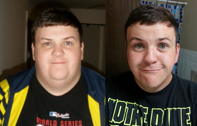 Neuvěřitelné proměny obličejů lidí po zhubnutí 12