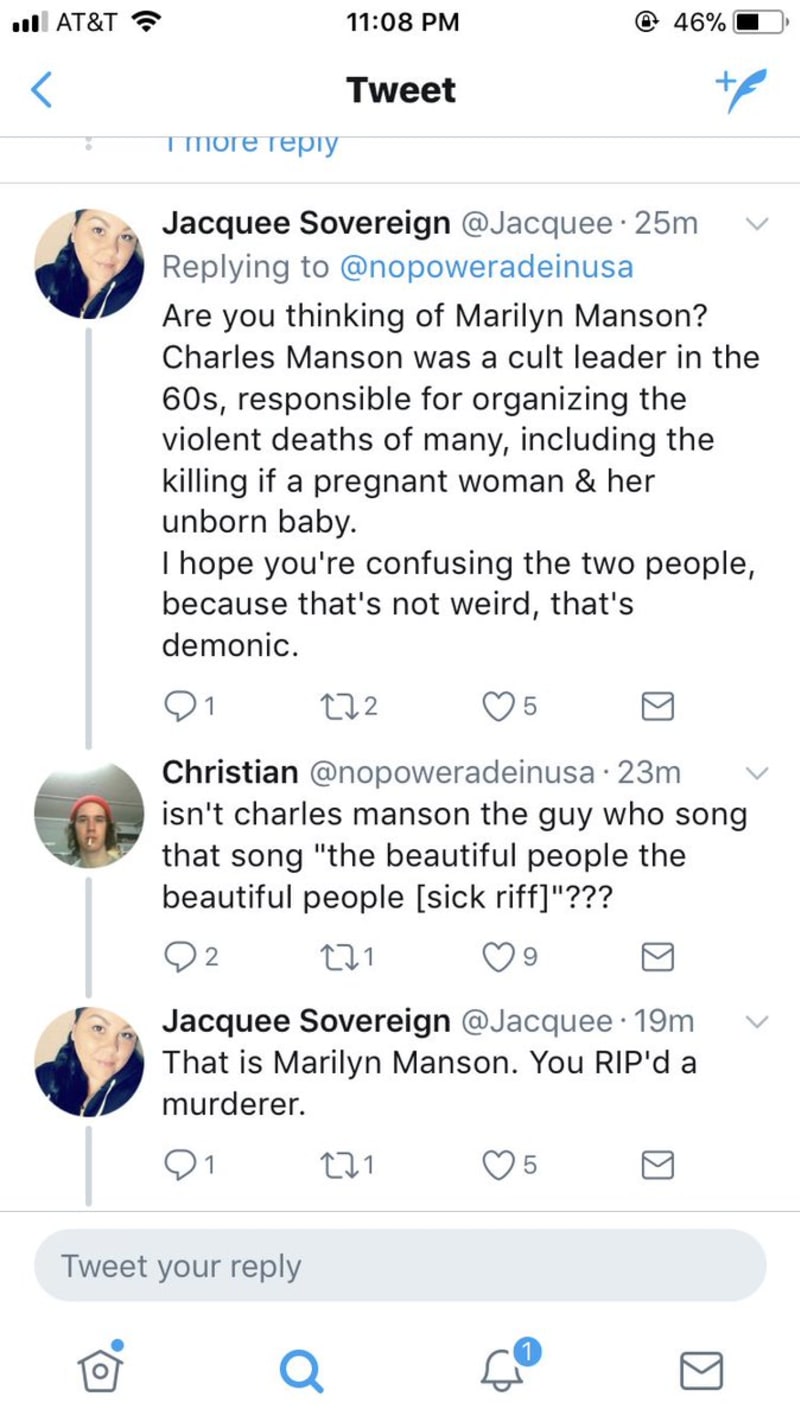 Lidé truchlí Marilyna Mansona - Obrázek 2