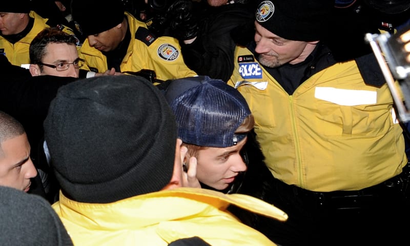 Justin Bieber na policii v Torontu - Obrázek 2