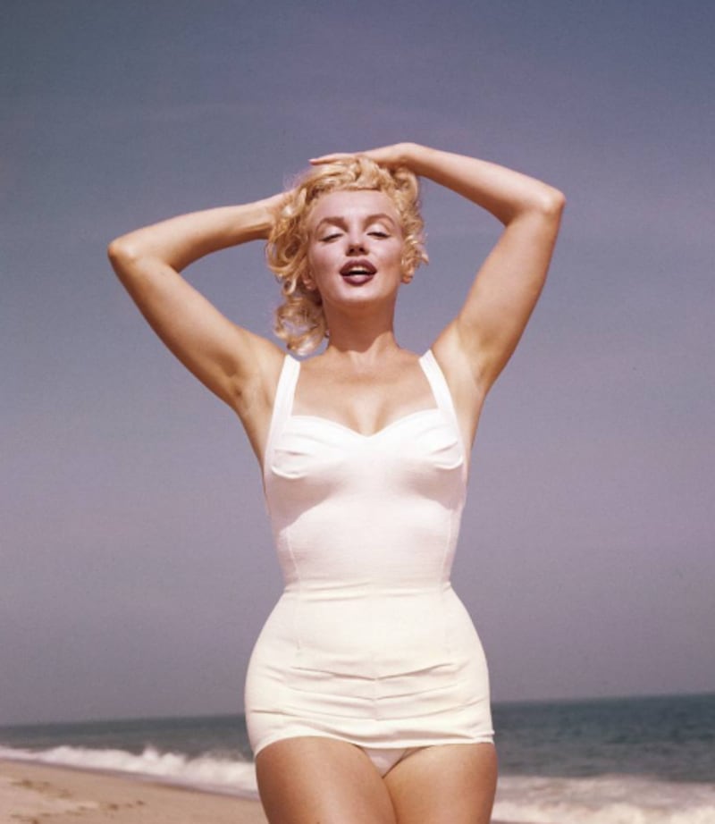 Ikona Marilyn Monroe, je vidět že ona své diety moc nedodržovala.