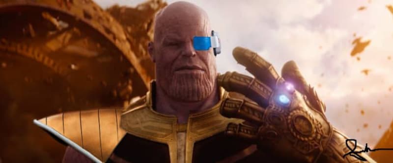 Photoshopová bitva s Thanosem 16