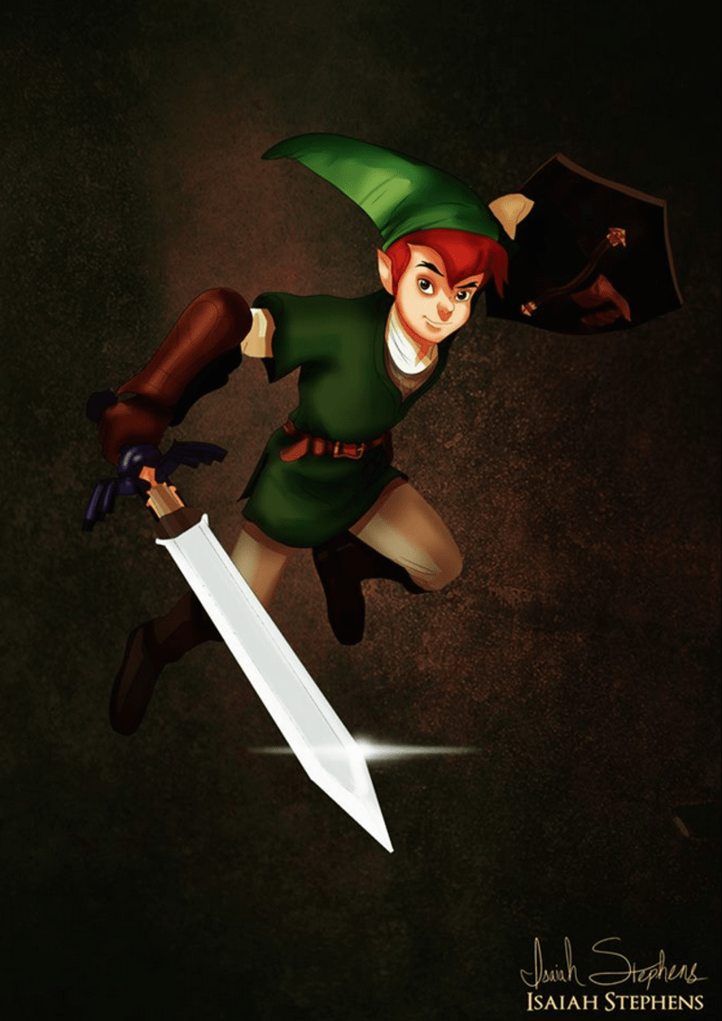 Peter Pan jako Link