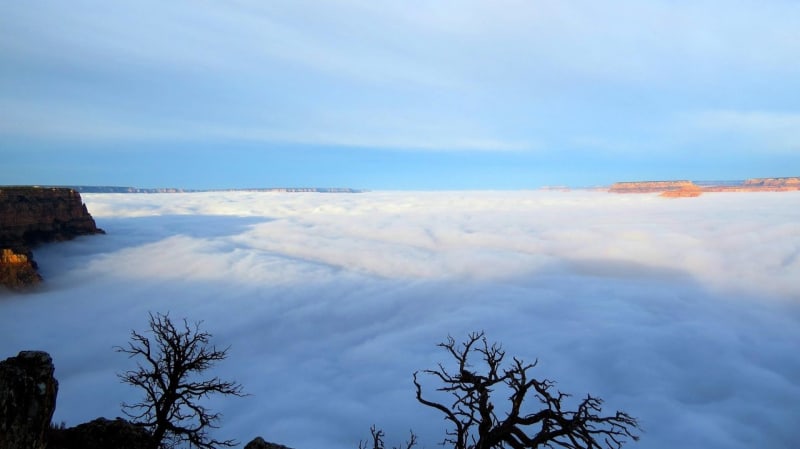 Grand Canyon a jeho nejkrásnější zimní fotografie - Obrázek 20