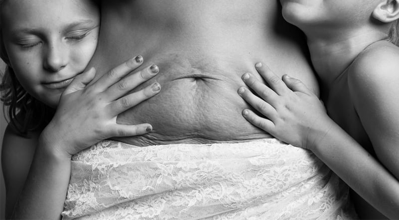 Takhle ve skutečnosti vypadá tělo ženy po porodu... - Obrázek 5