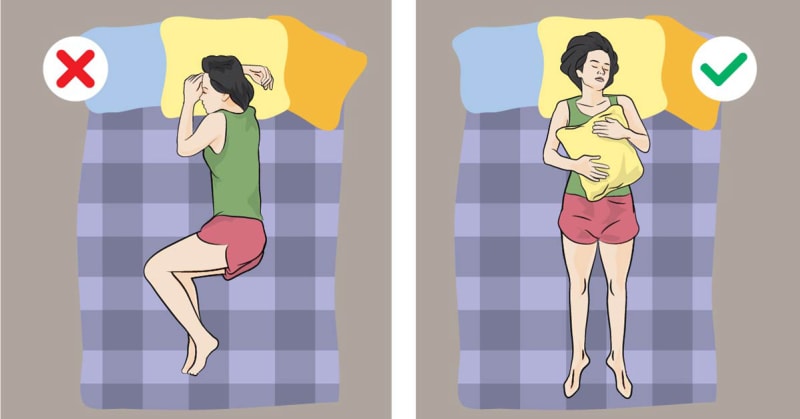 Jak spát při bolesti zad