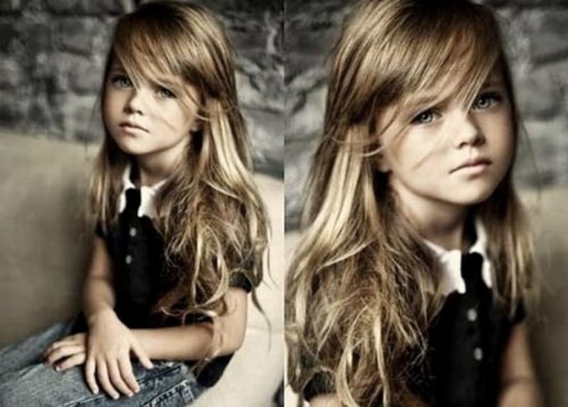 Kristina Pimenova se seznámila s modelingem ve svých třech letech.