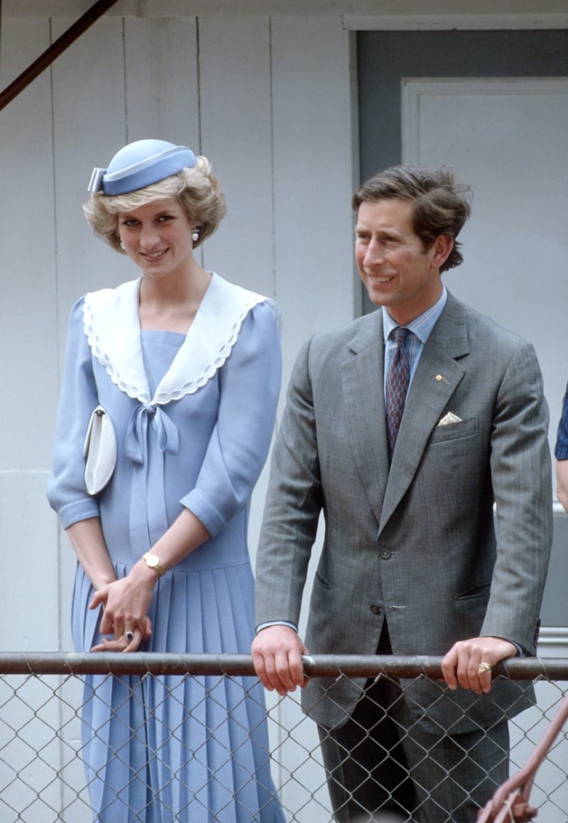 Diana s manželem Charlesem v roce 1985.