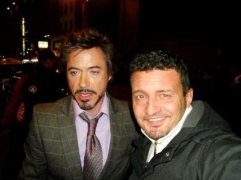 Robert Downey Jr. se vyfotil docela ochotně