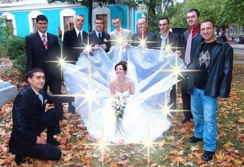 Nejděsivější svatební fotografie - Obrázek 2