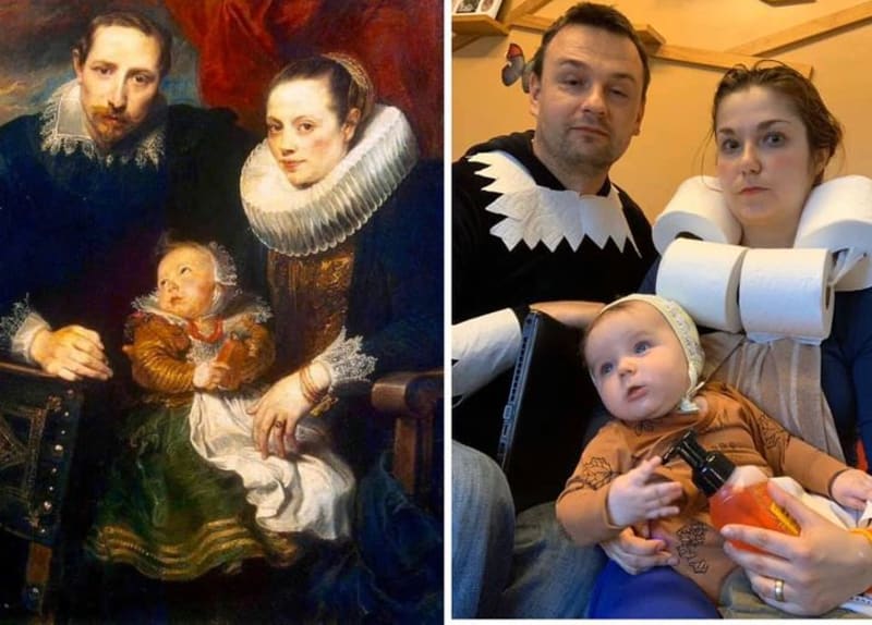 Rodinný portrét - Anthony Van Dyck