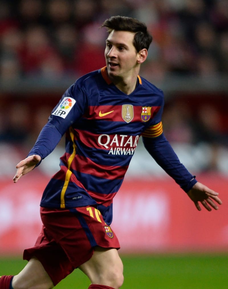 Lionel Messi se musel spokojit s druhým místem.