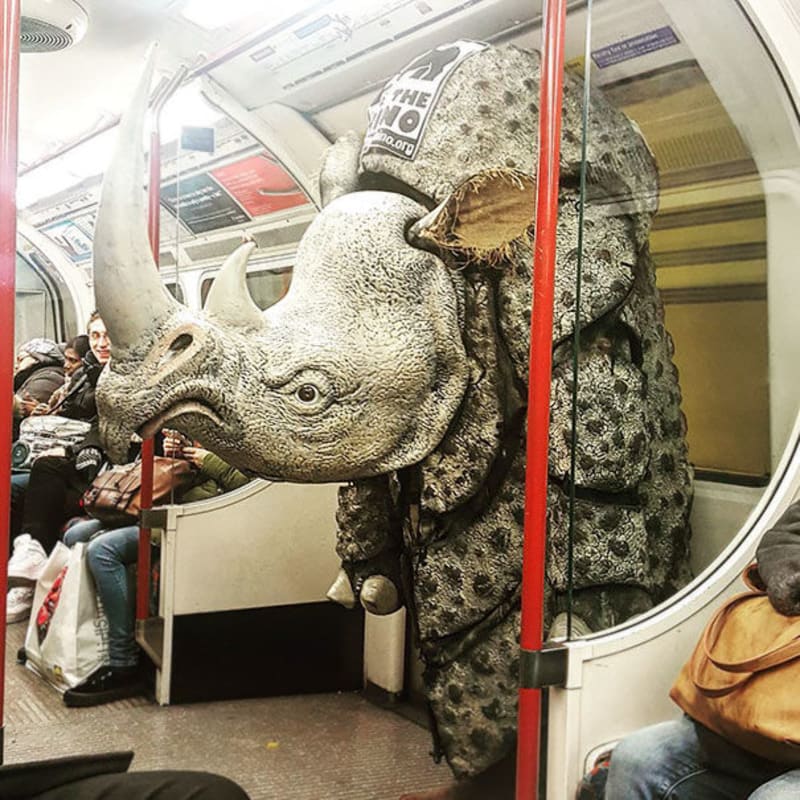 15 nejdivnějších lidí v metru - Obrázek 14
