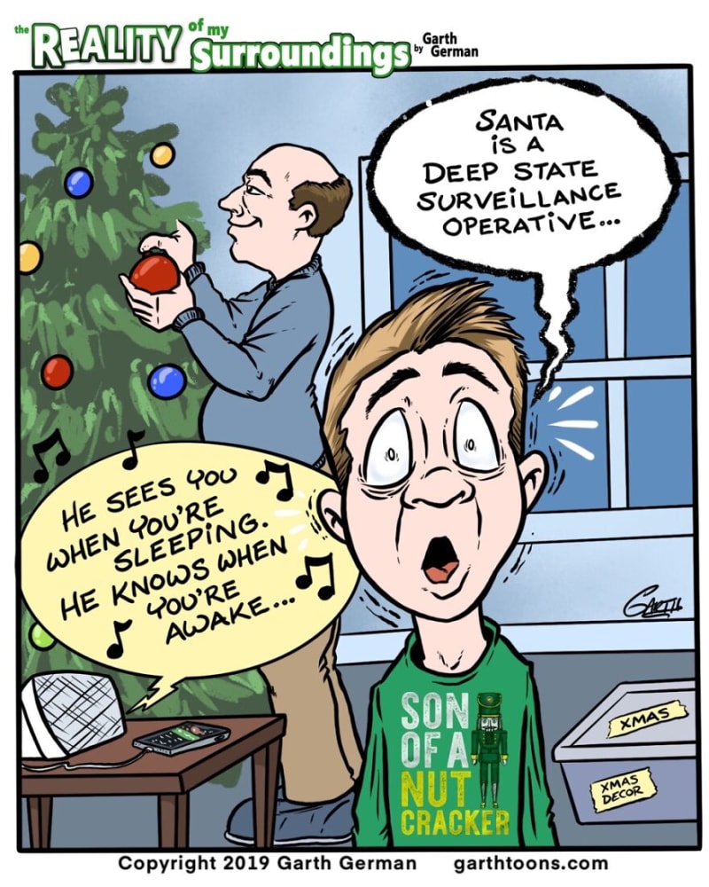 Vtipné ilustrace o Vánocích 16