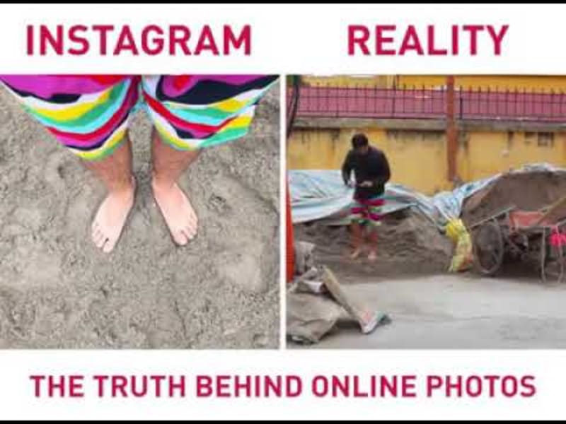 Instagram vs. Realita  3