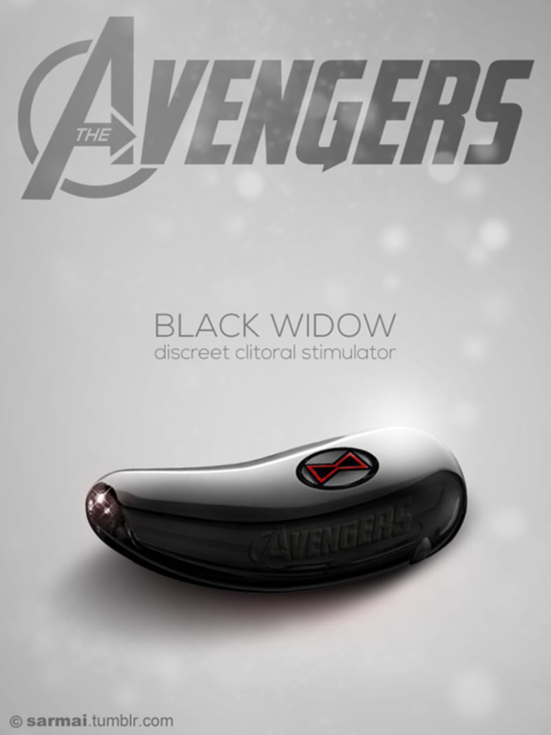Diskrétní vibrátor podle Black Widow