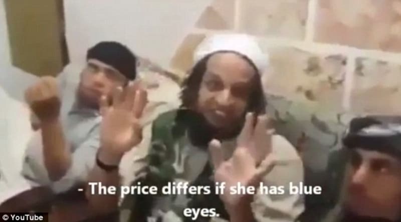 "Cena se liší v případě, že má dívka modré oči"